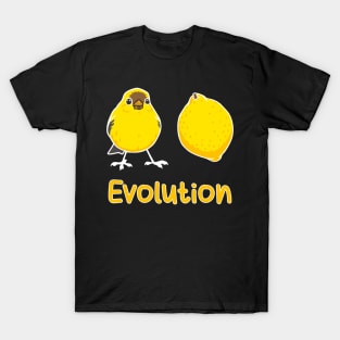 Convergent Evolution of a Brid into a Lemon. Science Pun T-Shirt